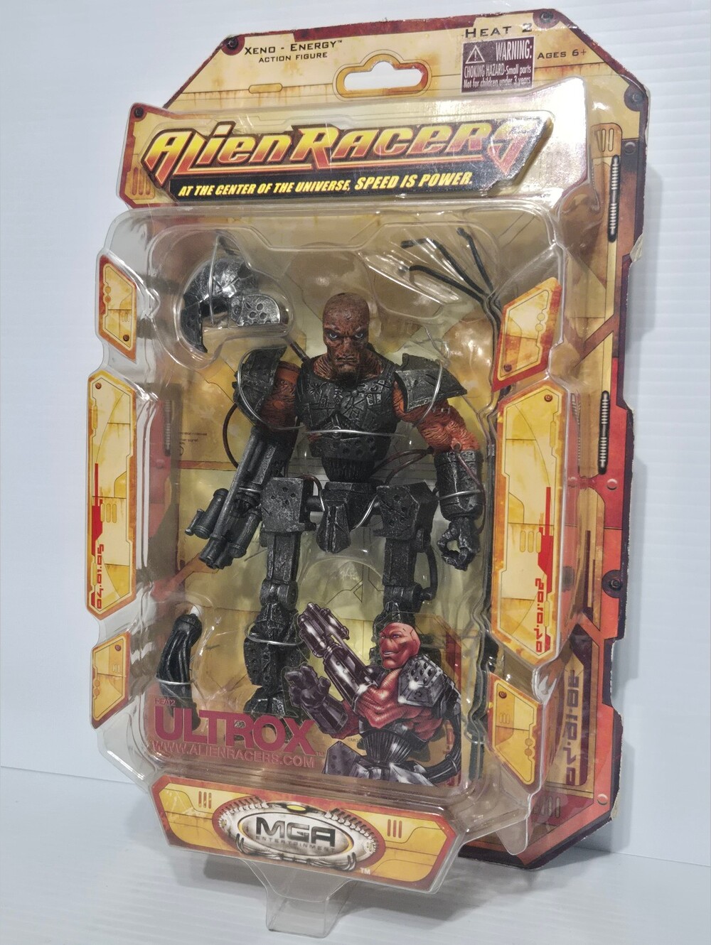 Ultrox Action Figure - Black & Brown New